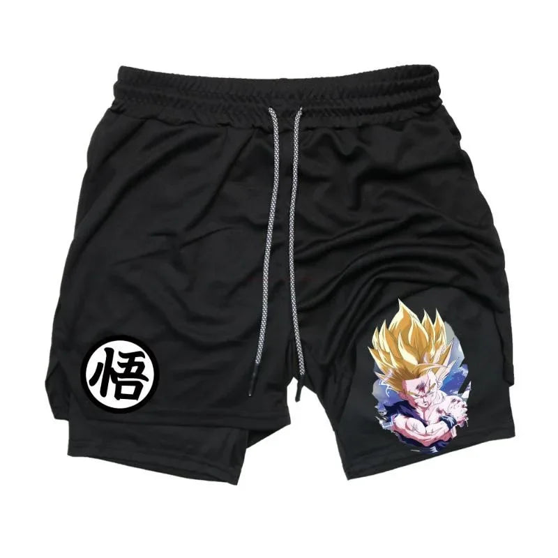 Son Guko Dragon Ball Summer Shorts Pants Anime Figures Children Kids Cosplay Costume Women Men New Beach Pants Kawaii Kids Gift