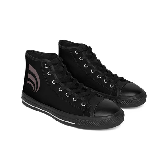 Stylish Women's Classic Sneakers with Elegant Wave Design - Eurbanthreadz