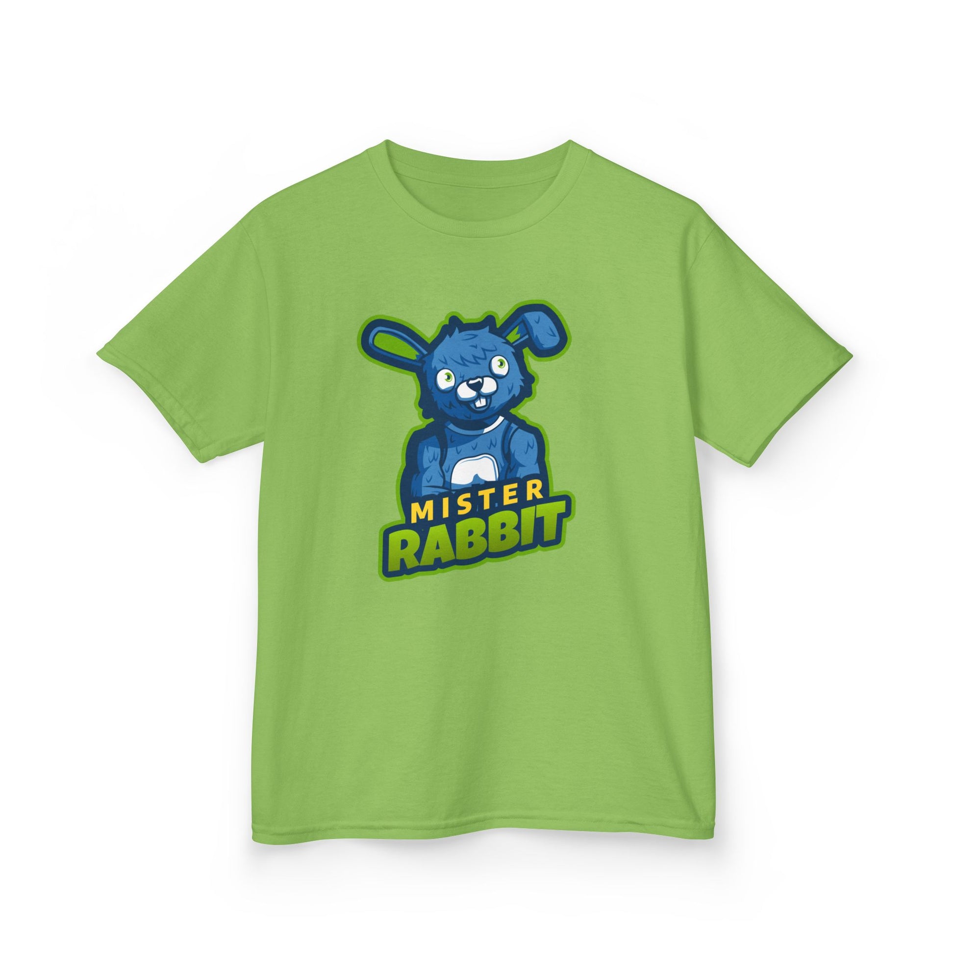 Mister Rabbit Kids Heavy Cotton Tee - Fun Graphic Tee for Playful Children - Eurbanthreadz