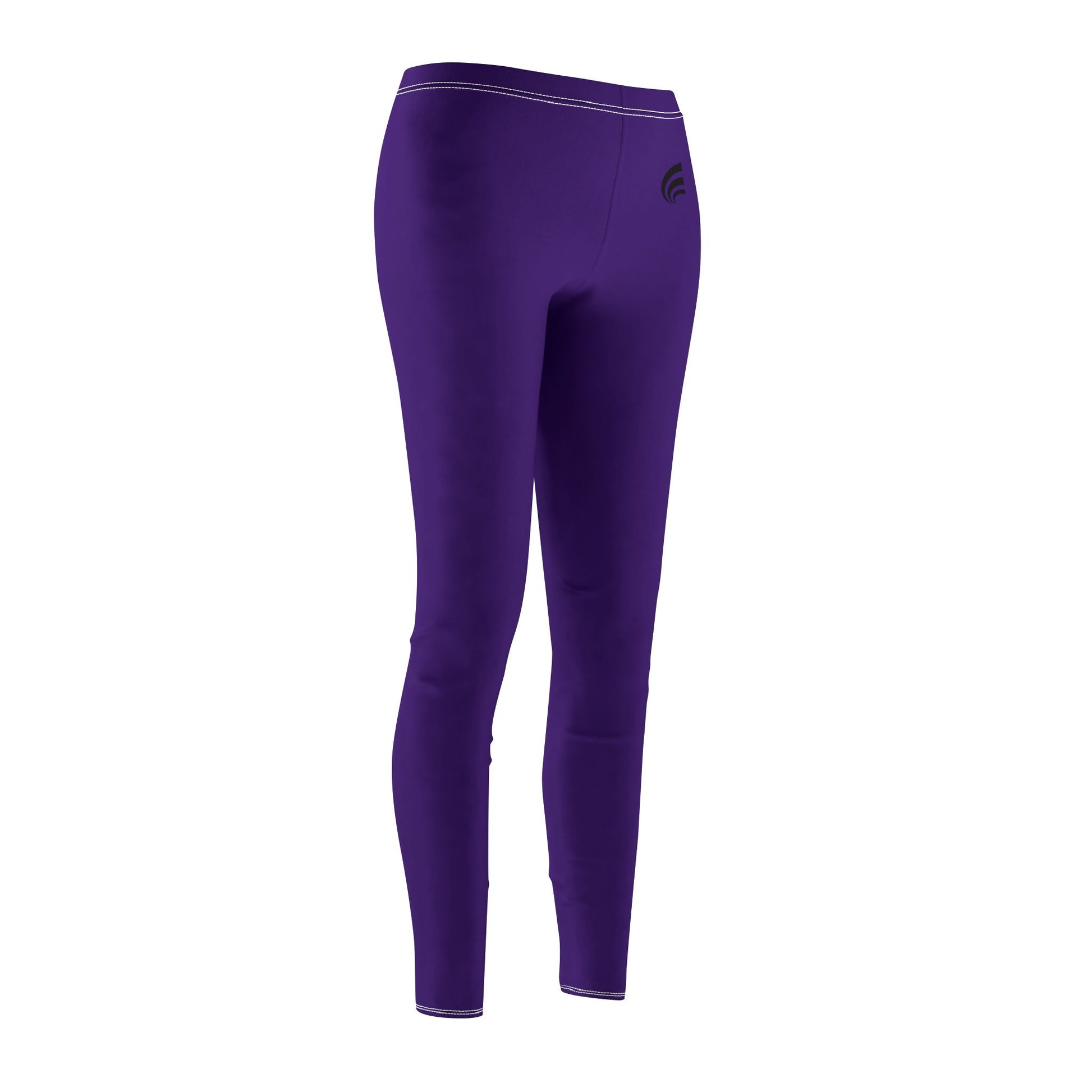 Women's Mid-rise Casual Leggings (AOP) - Eurbanthreadz