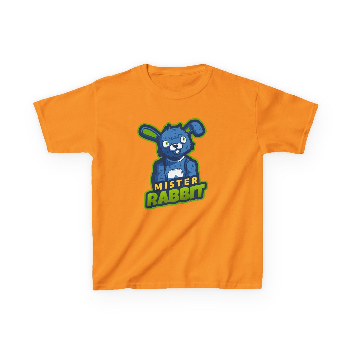 Mister Rabbit Kids Heavy Cotton Tee - Fun Graphic Tee for Playful Children - Eurbanthreadz