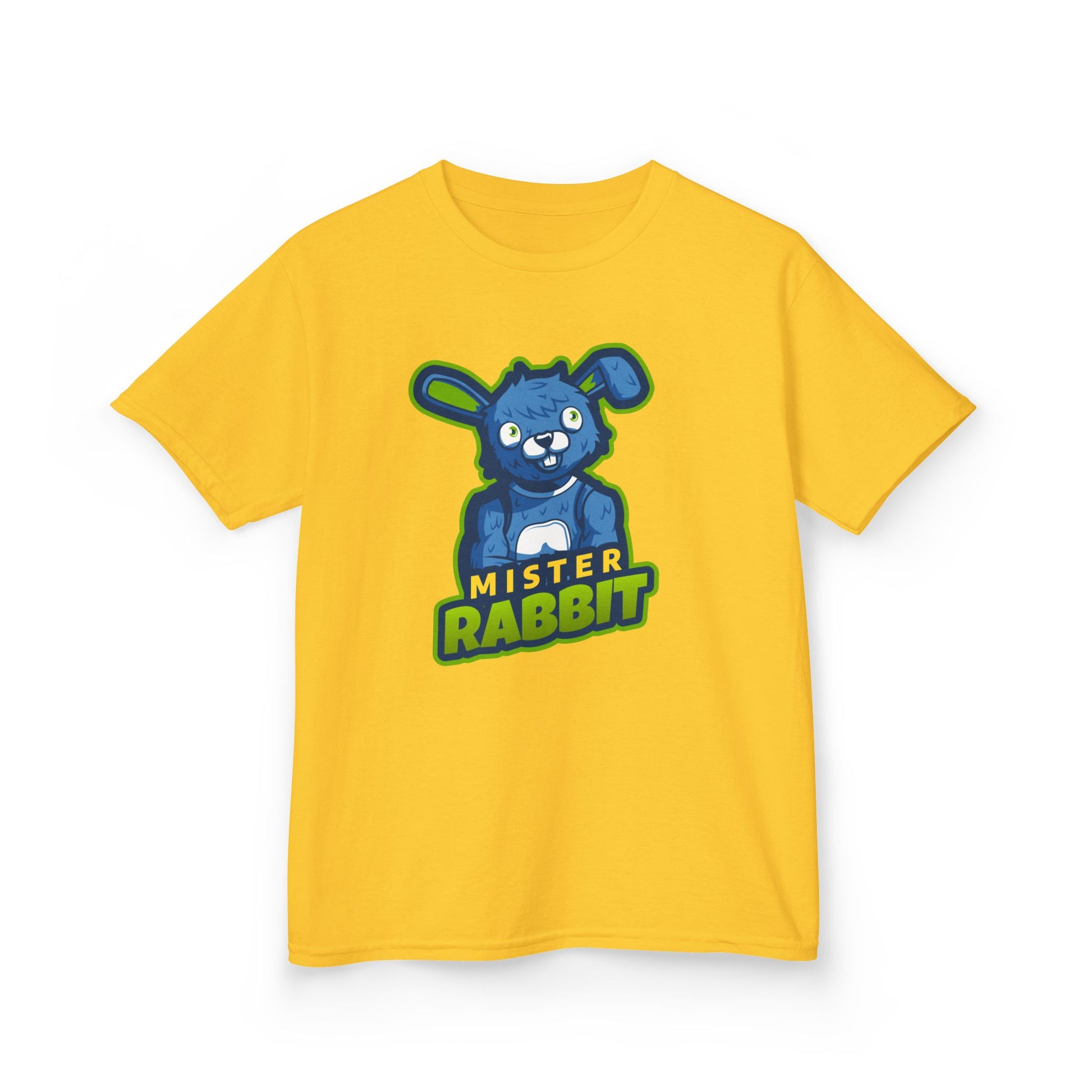 Mister Rabbit Kids Heavy Cotton Tee - Fun Graphic Tee for Playful Children - Eurbanthreadz