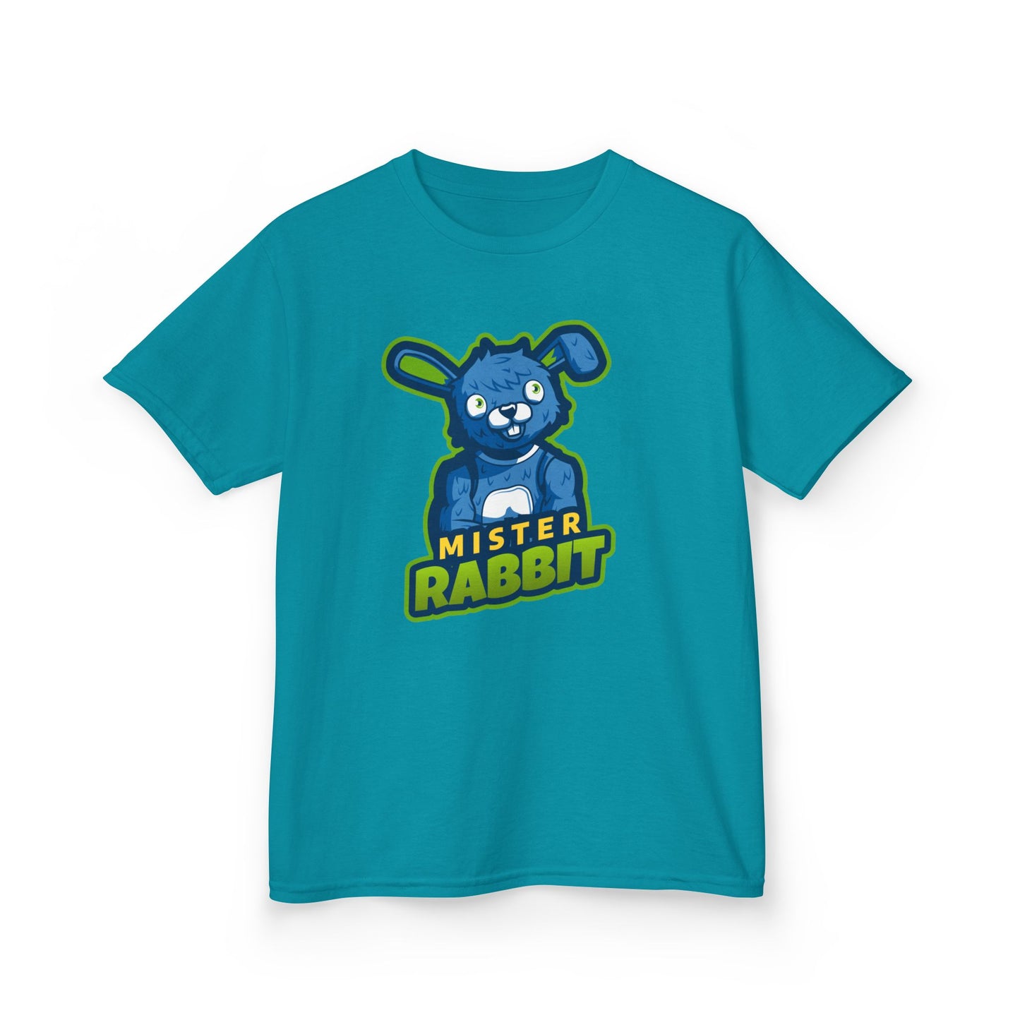 Mister Rabbit Kids Heavy Cotton Tee - Fun Graphic Tee for Playful Children - Eurbanthreadz