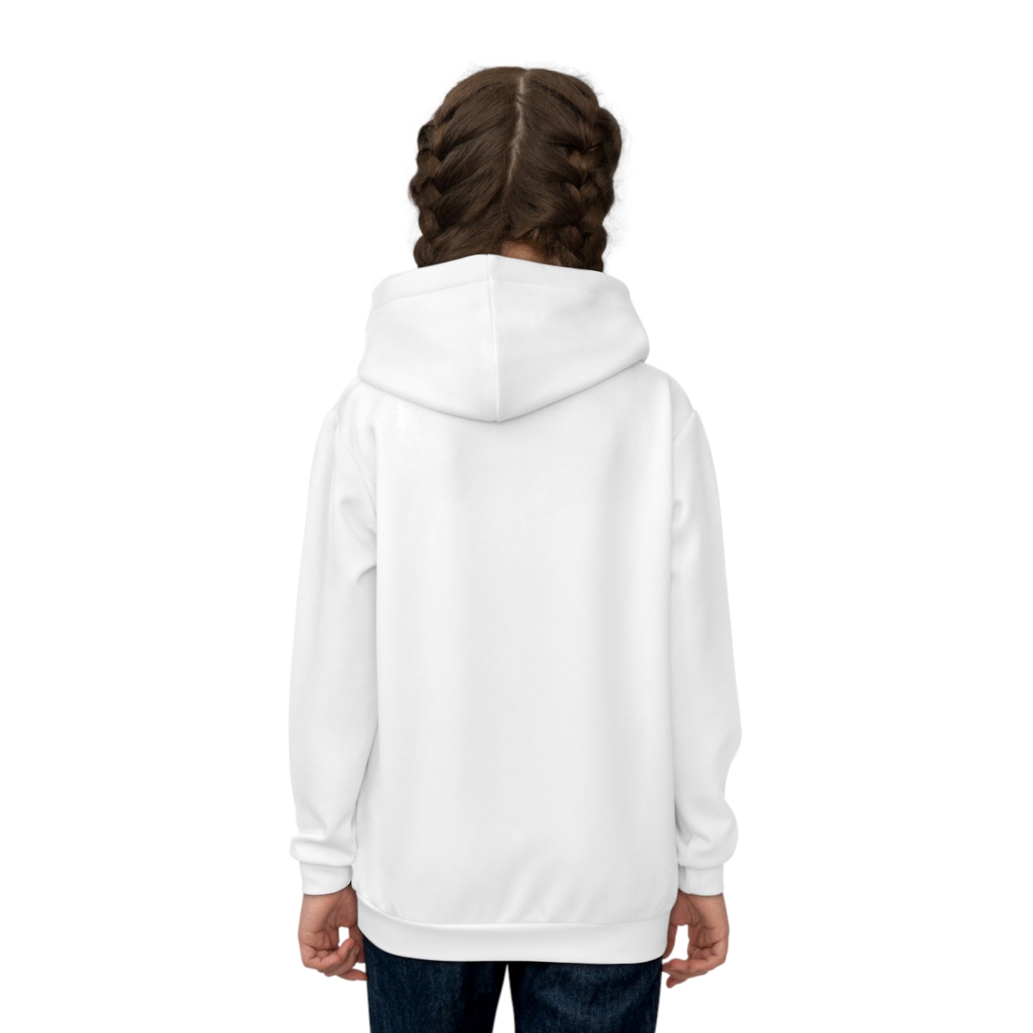 Cozy White Children's Hoodie - Perfect for Playtime & Casual Outings - Eurbanthreadz