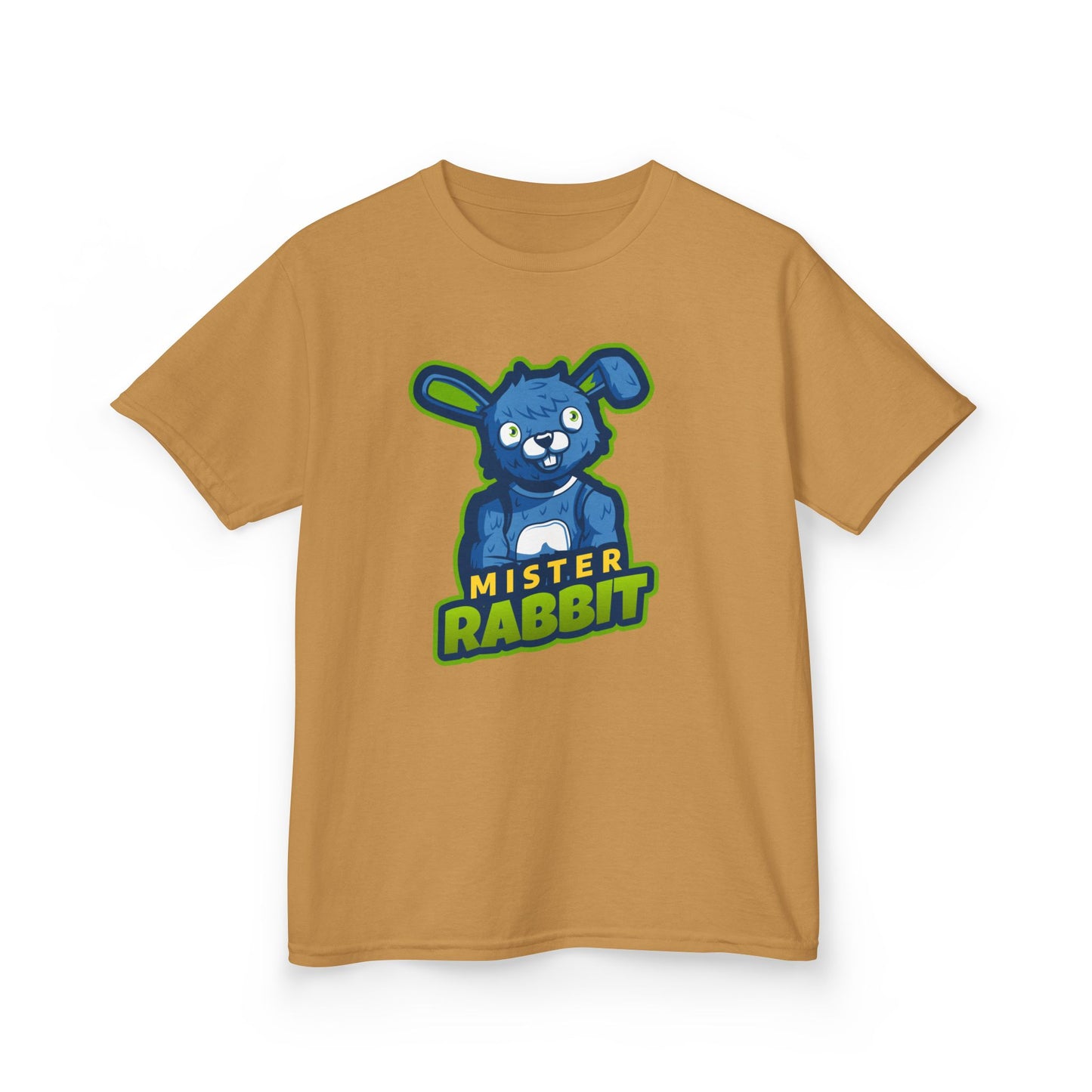 Mister Rabbit Kids Heavy Cotton Tee - Fun Graphic Tee for Playful Children - Eurbanthreadz