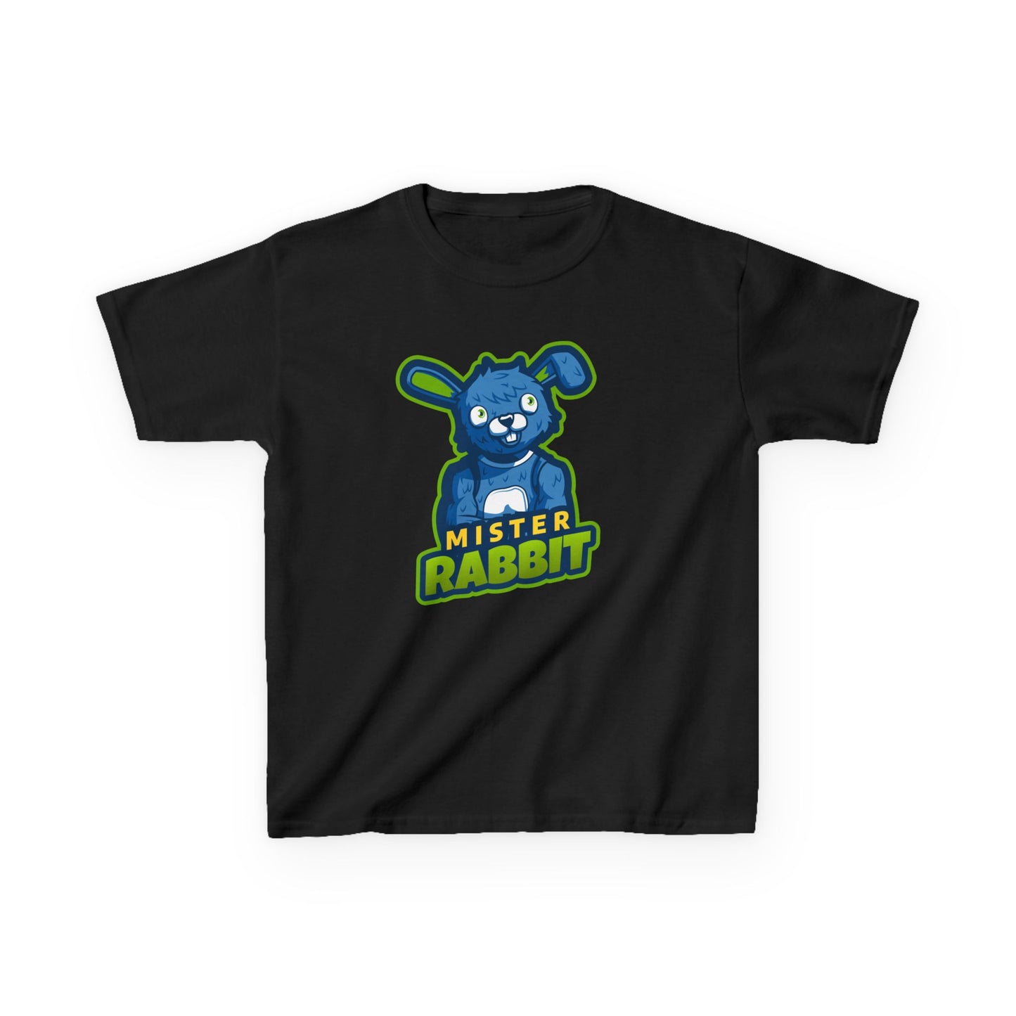 Mister Rabbit Kids Heavy Cotton Tee - Fun Graphic Tee for Playful Children - Eurbanthreadz