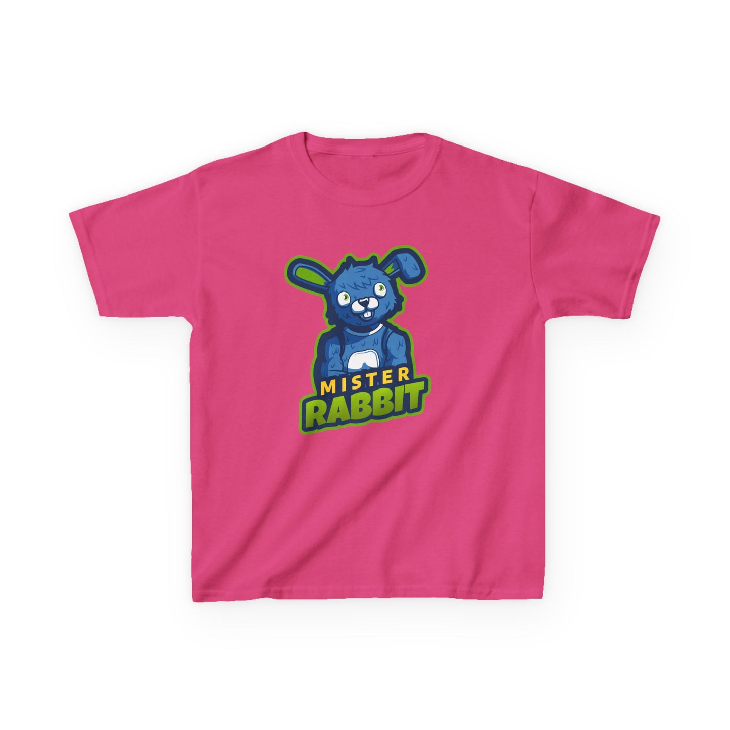 Mister Rabbit Kids Heavy Cotton Tee - Fun Graphic Tee for Playful Children - Eurbanthreadz