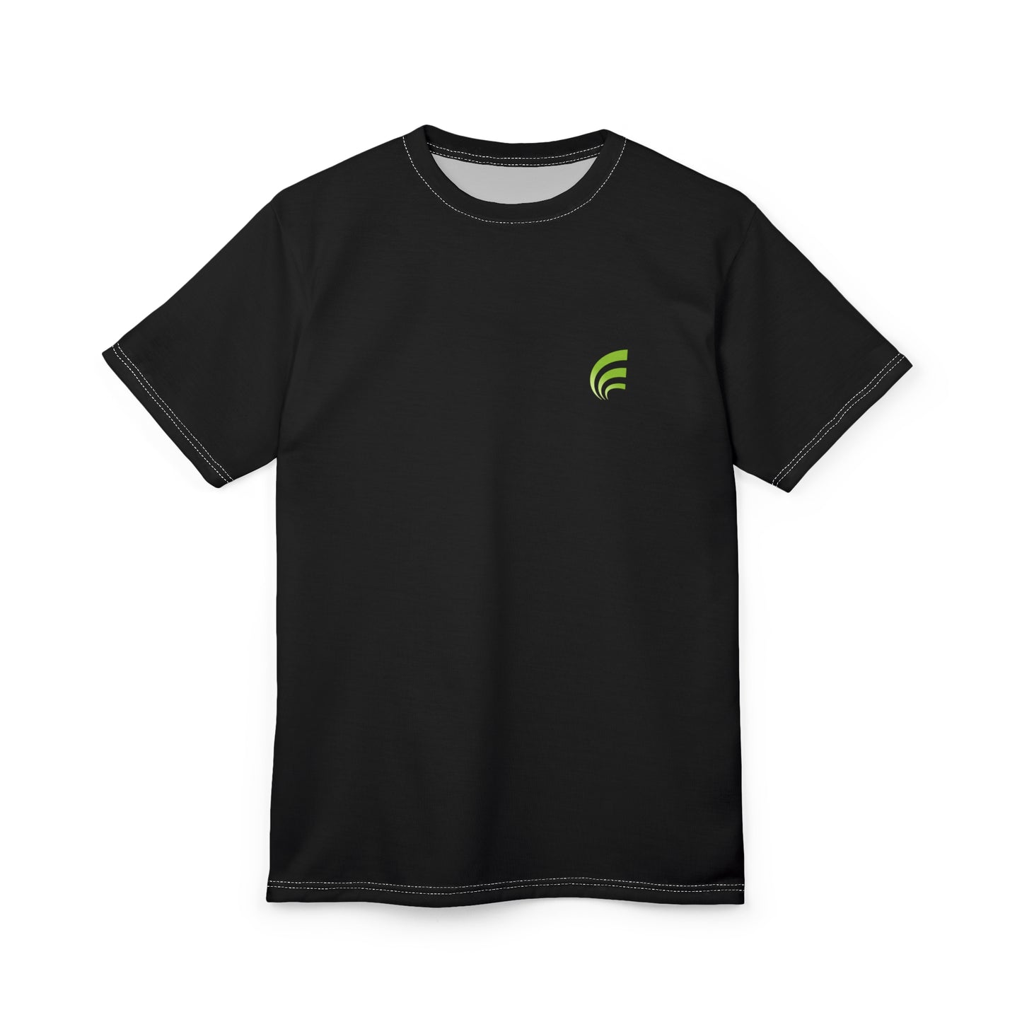 Green Logo Unisex Cut & Sew Tee | Casual Streetwear | Perfect Gift for Tech Lovers