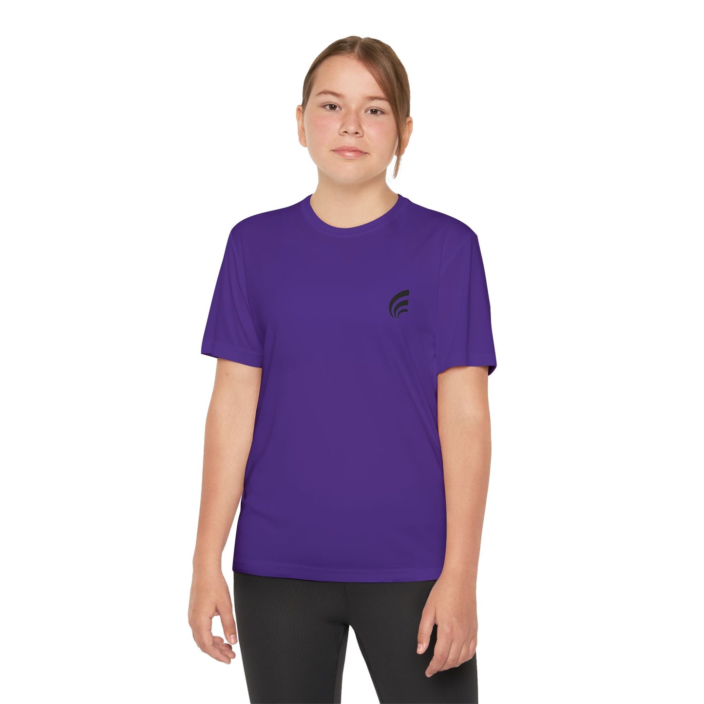 Youth Competitor Performance Tee - Lightweight Athletic Shirt for Active Kids - Eurbanthreadz