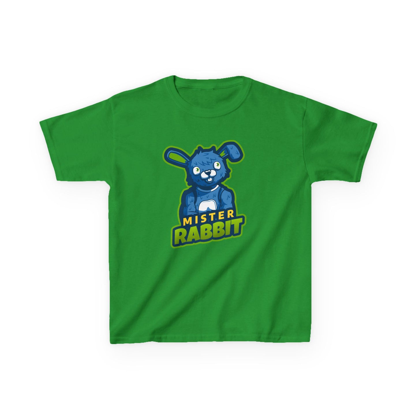 Mister Rabbit Kids Heavy Cotton Tee - Fun Graphic Tee for Playful Children - Eurbanthreadz