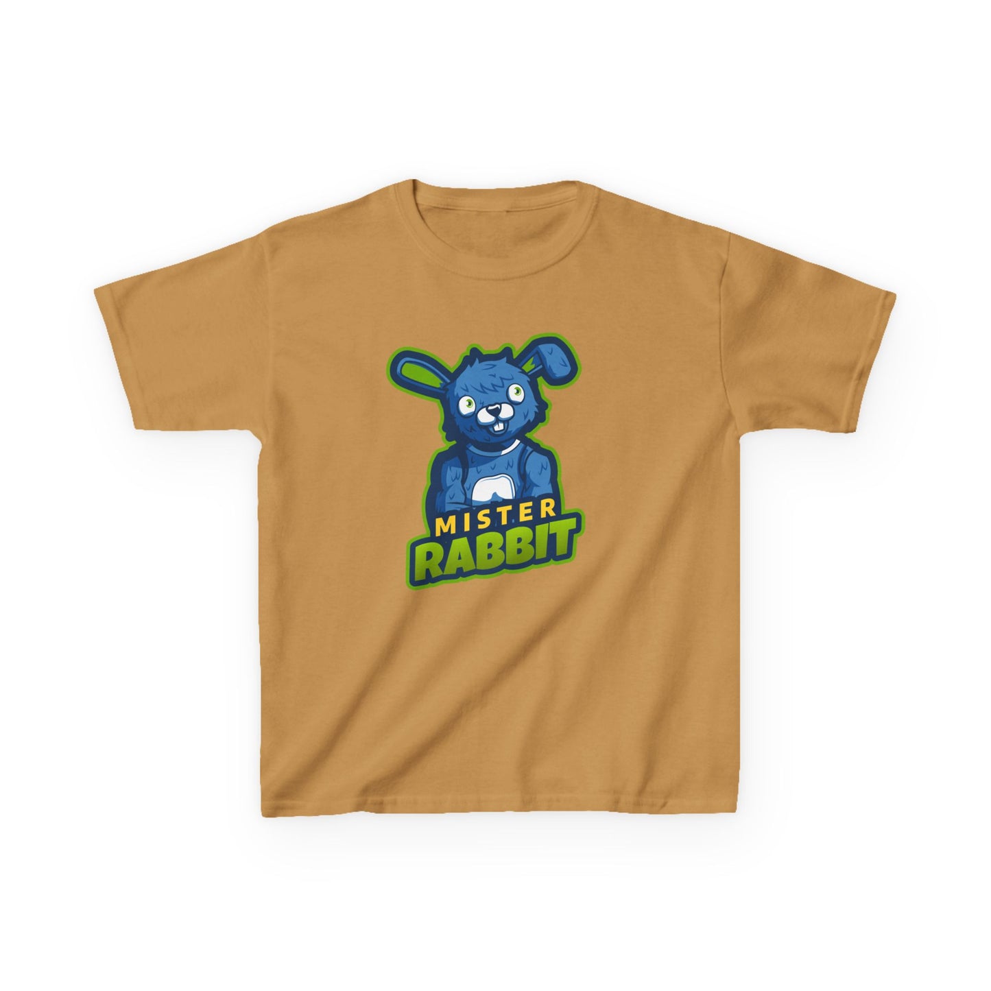 Mister Rabbit Kids Heavy Cotton Tee - Fun Graphic Tee for Playful Children - Eurbanthreadz