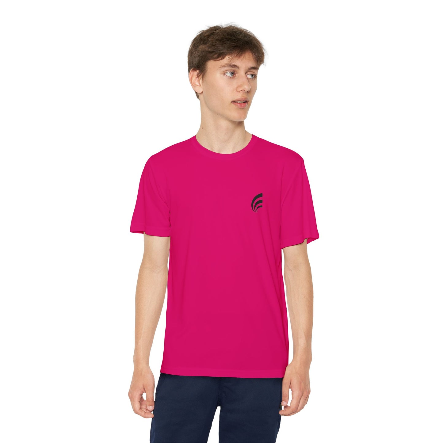 Youth Competitor Performance Tee - Lightweight Athletic Shirt for Active Kids - Eurbanthreadz