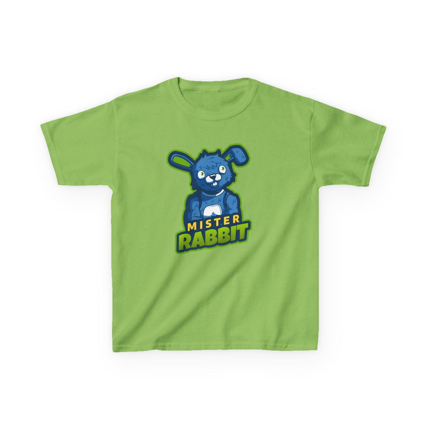 Mister Rabbit Kids Heavy Cotton Tee - Fun Graphic Tee for Playful Children - Eurbanthreadz