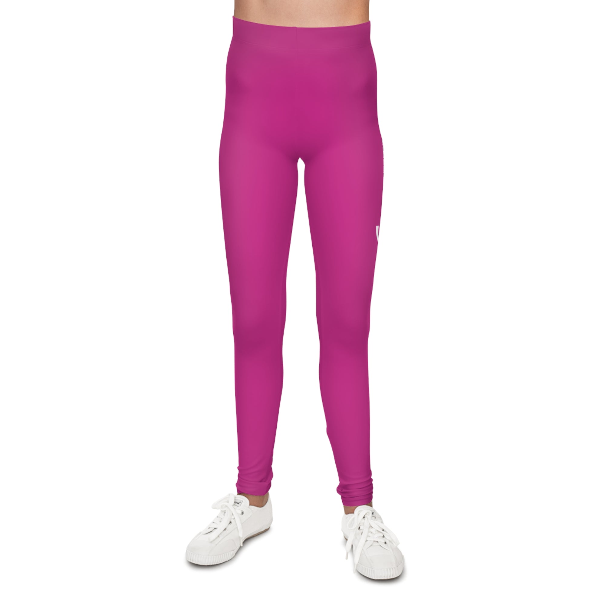 Vibrant Pink Youth Leggings for Active Kids - Eurbanthreadz