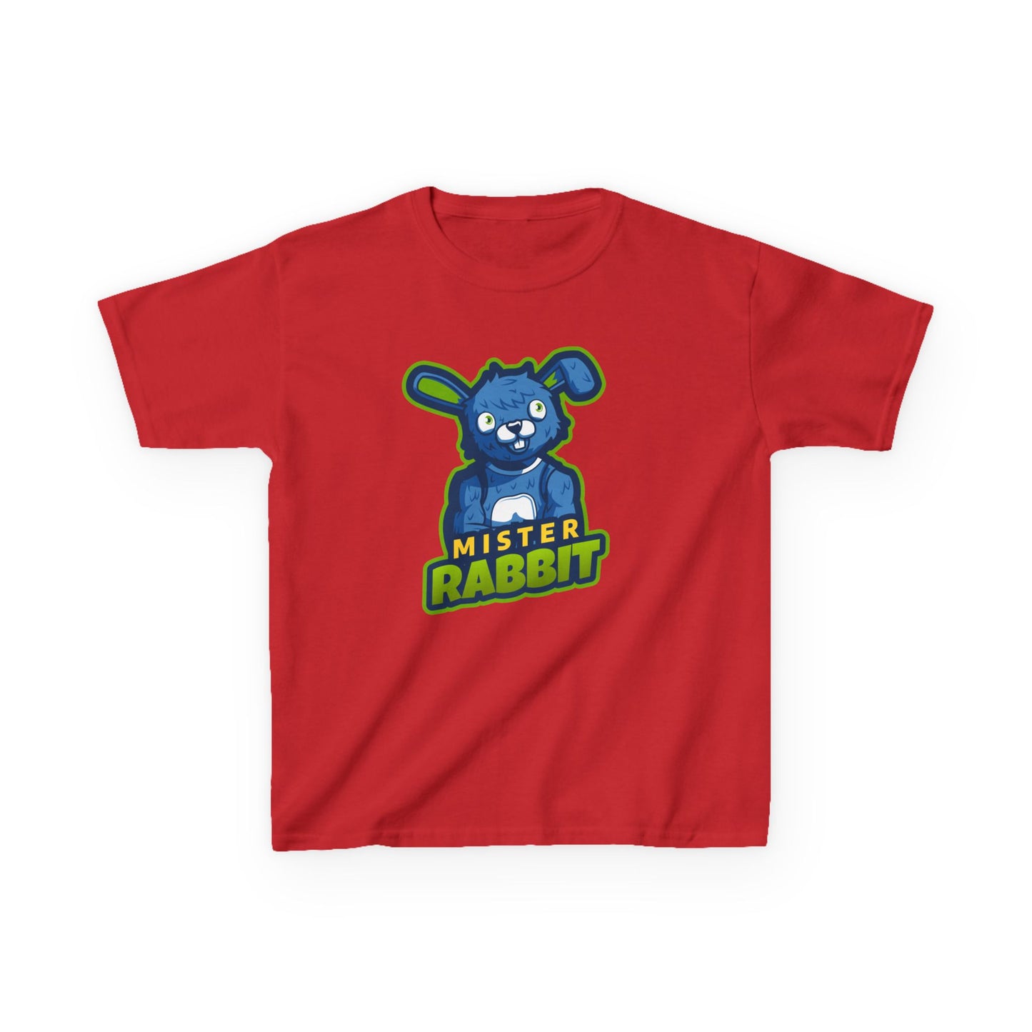 Mister Rabbit Kids Heavy Cotton Tee - Fun Graphic Tee for Playful Children - Eurbanthreadz