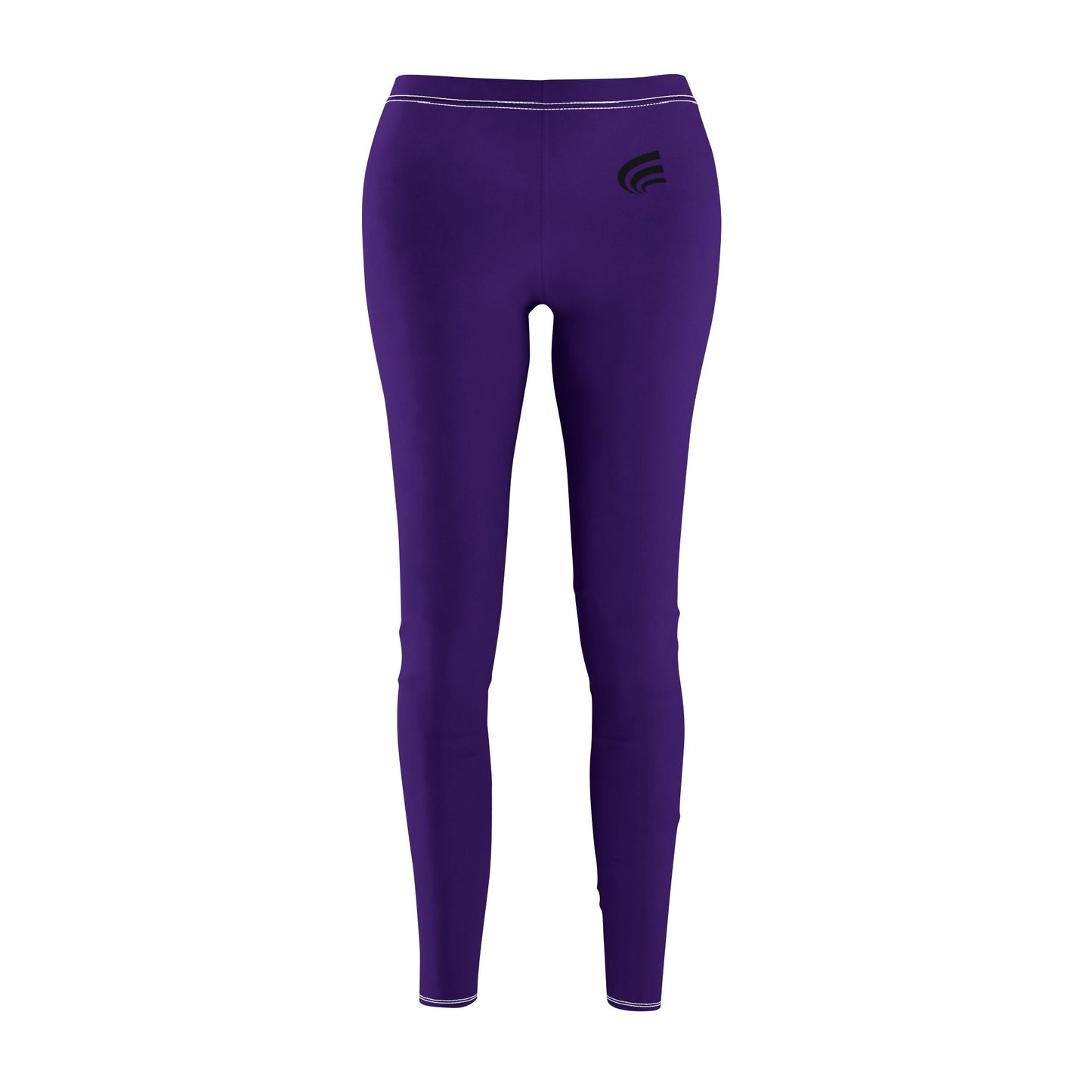 Women's Mid-rise Casual Leggings (AOP) - Eurbanthreadz