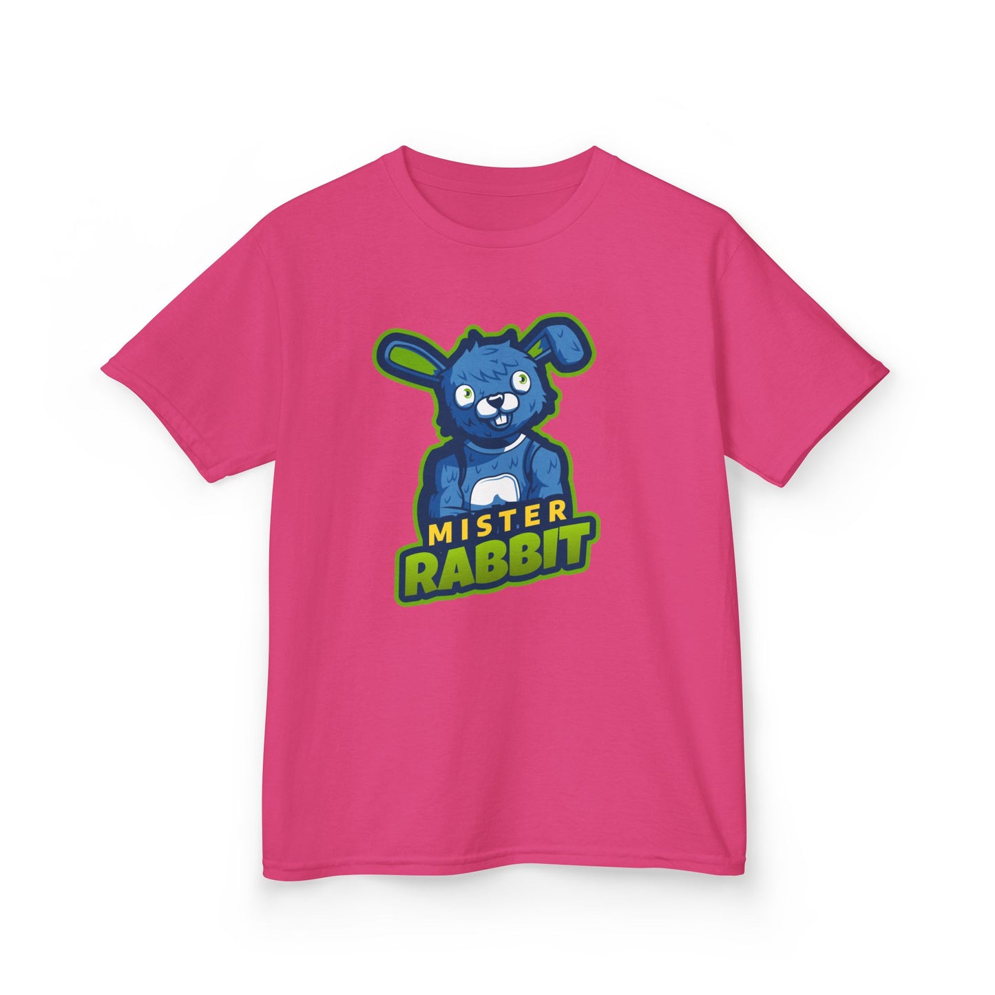 Mister Rabbit Kids Heavy Cotton Tee - Fun Graphic Tee for Playful Children - Eurbanthreadz