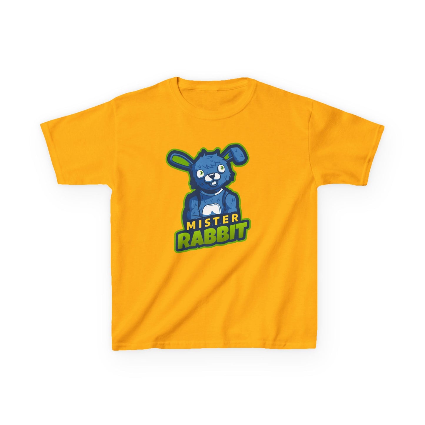 Mister Rabbit Kids Heavy Cotton Tee - Fun Graphic Tee for Playful Children - Eurbanthreadz