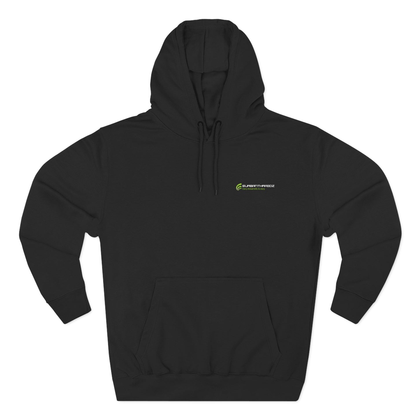 Three-Panel Fleece Hoodie