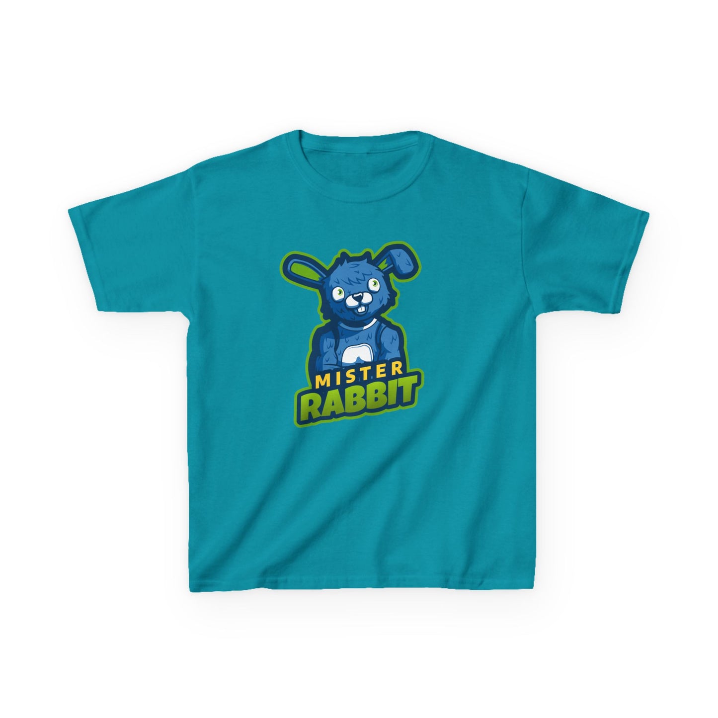 Mister Rabbit Kids Heavy Cotton Tee - Fun Graphic Tee for Playful Children - Eurbanthreadz