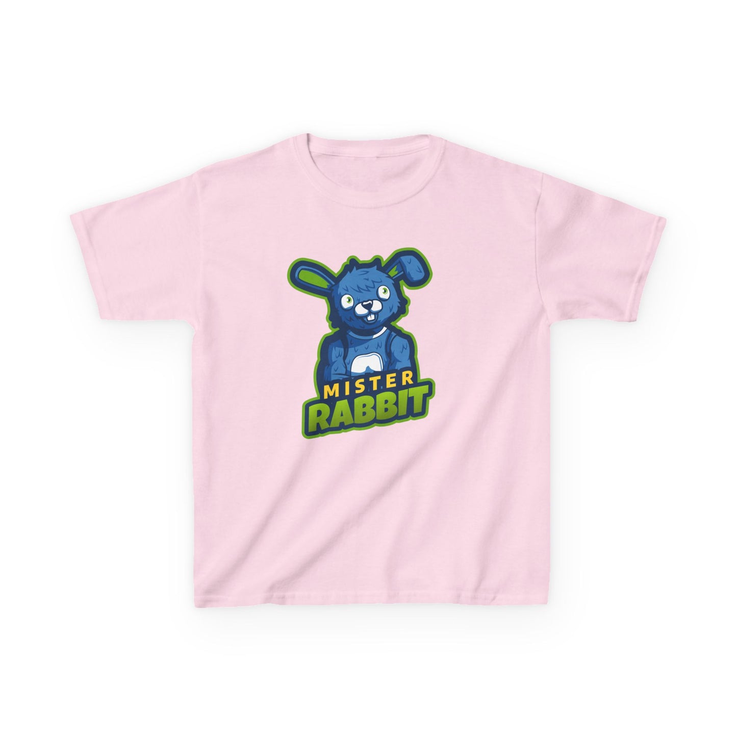 Mister Rabbit Kids Heavy Cotton Tee - Fun Graphic Tee for Playful Children - Eurbanthreadz