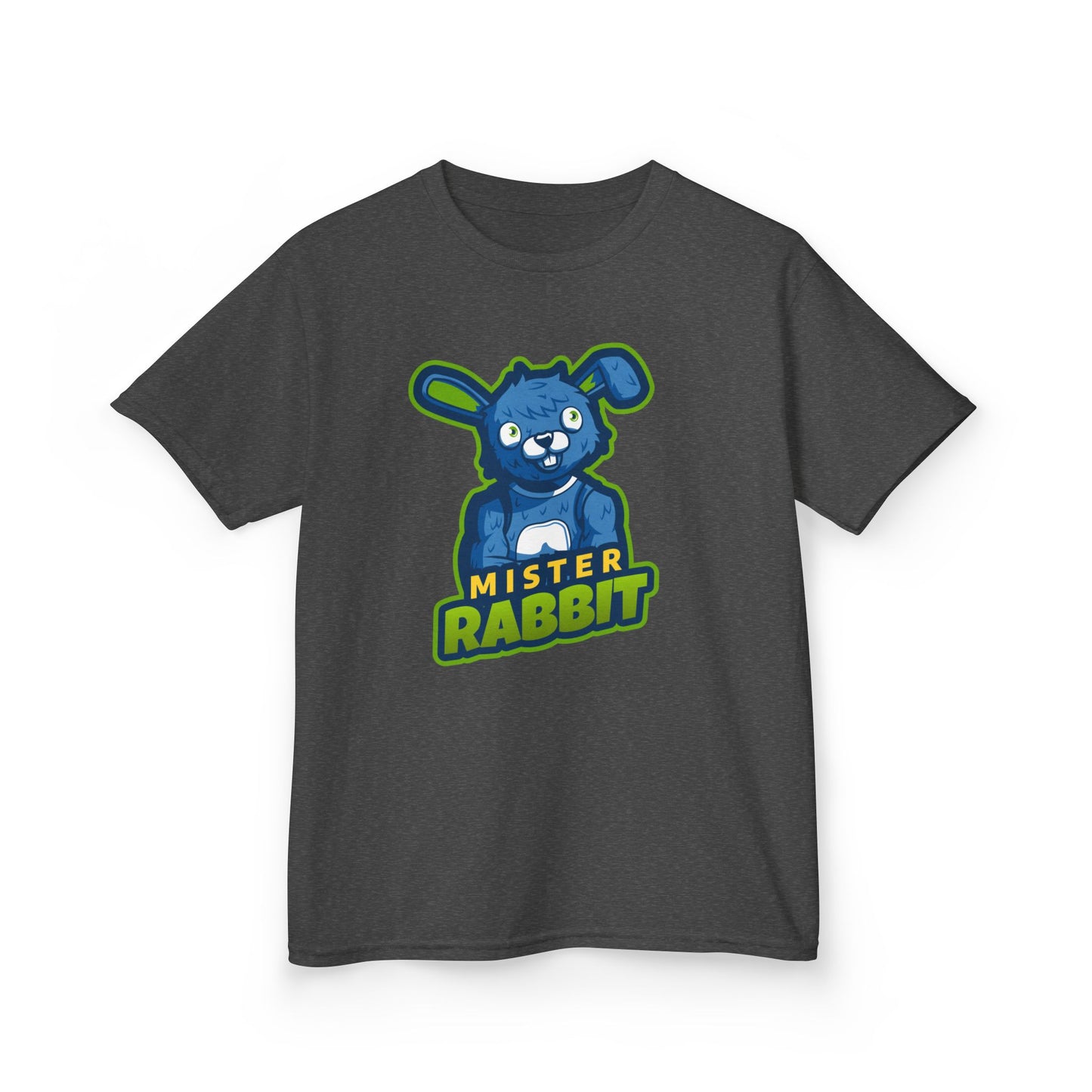 Mister Rabbit Kids Heavy Cotton Tee - Fun Graphic Tee for Playful Children - Eurbanthreadz