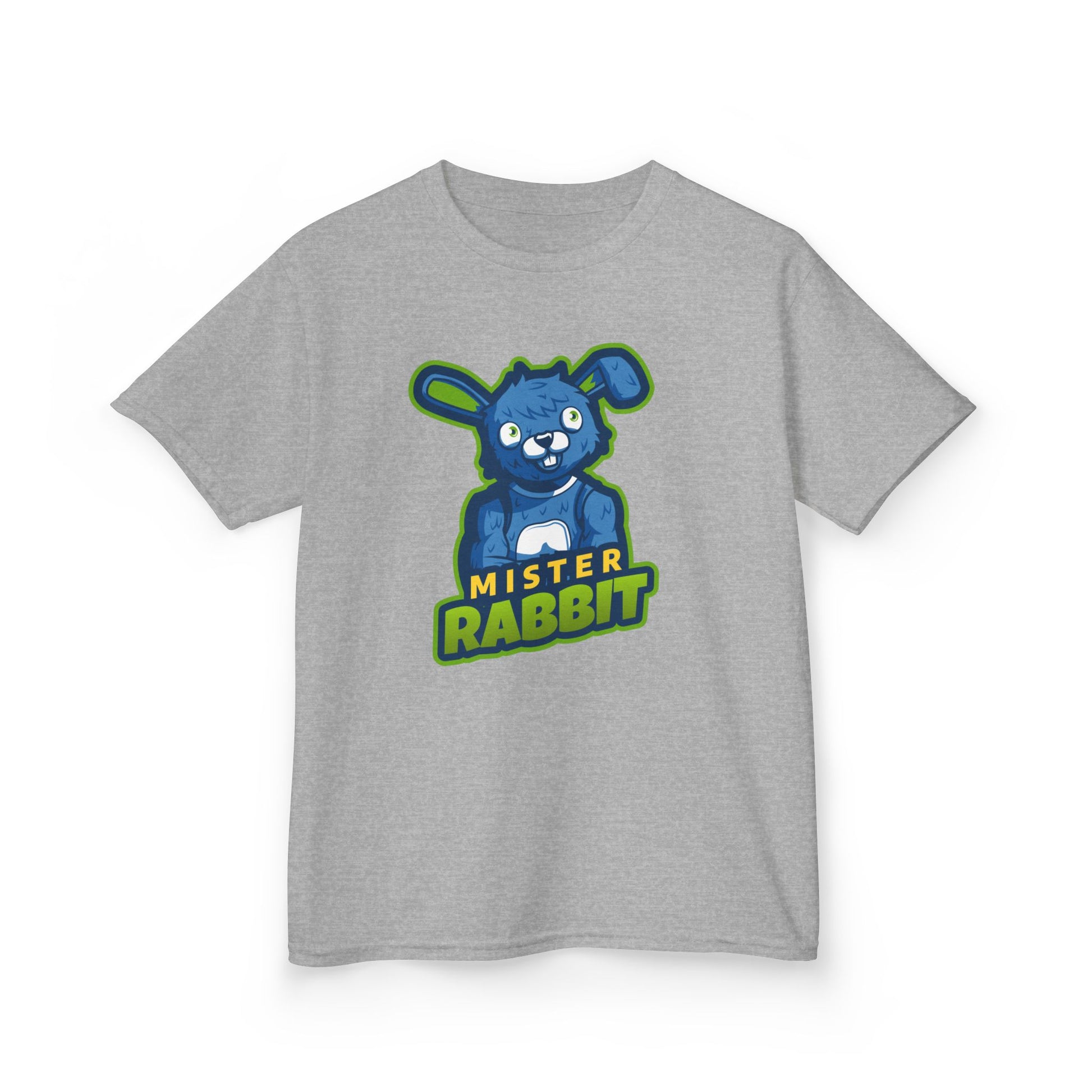 Mister Rabbit Kids Heavy Cotton Tee - Fun Graphic Tee for Playful Children - Eurbanthreadz