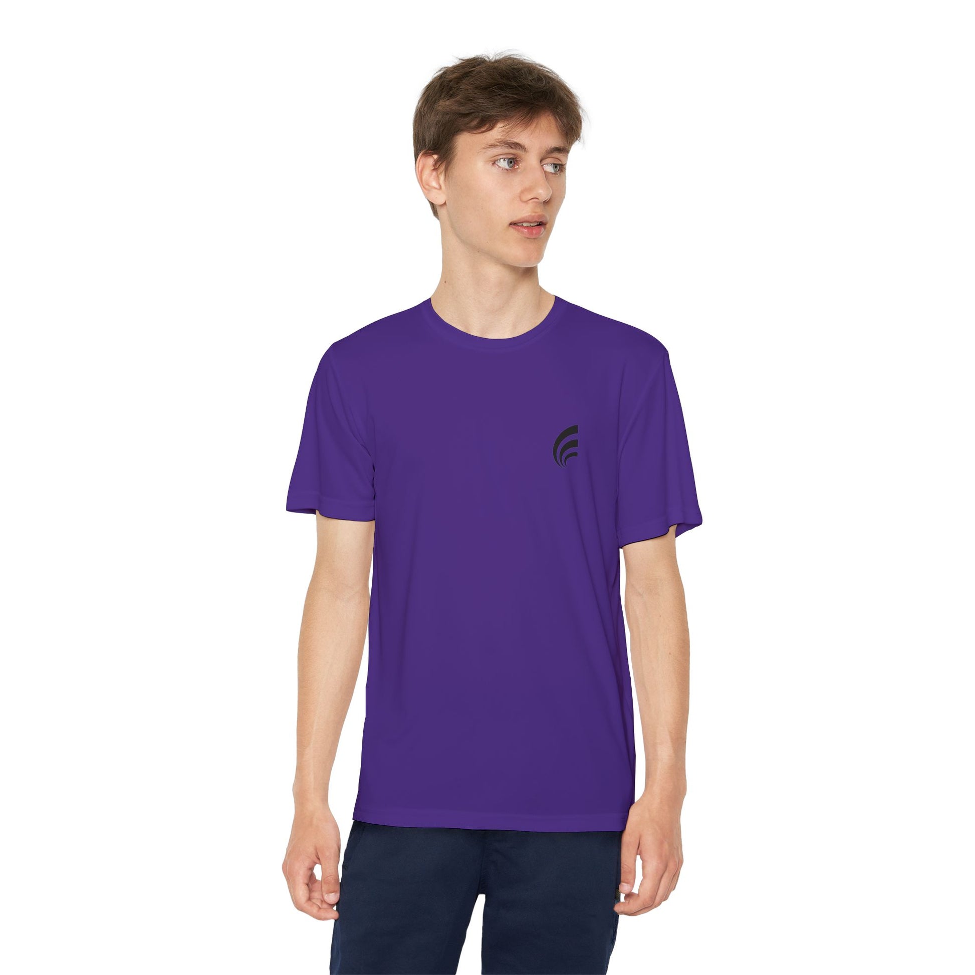 Youth Competitor Performance Tee - Lightweight Athletic Shirt for Active Kids - Eurbanthreadz