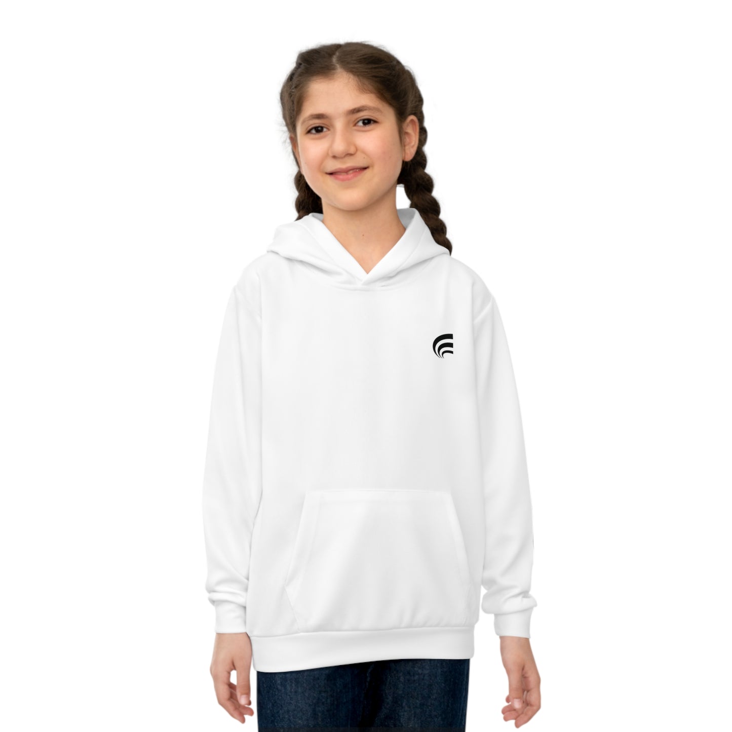 Cozy White Children's Hoodie - Perfect for Playtime & Casual Outings - Eurbanthreadz