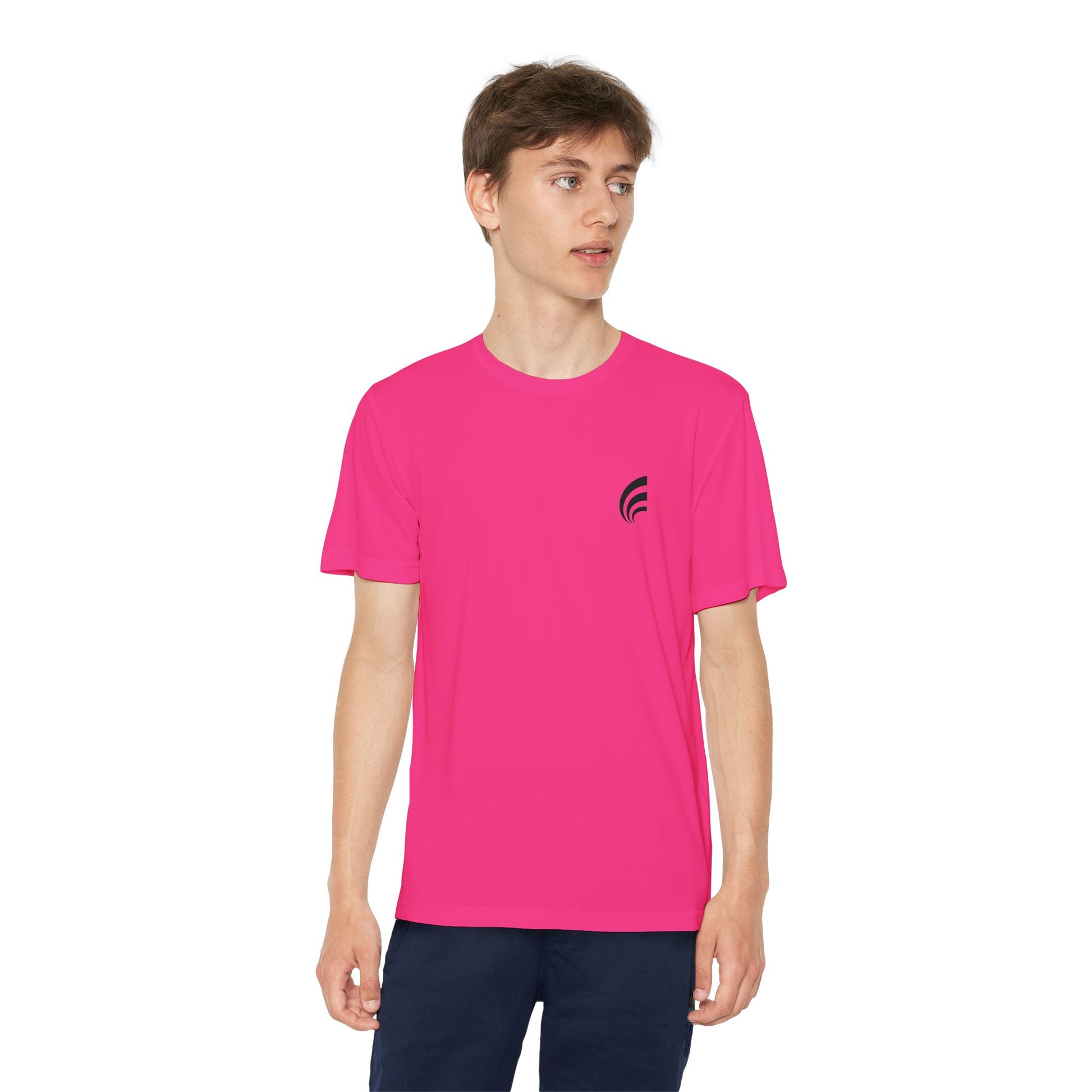 Youth Competitor Performance Tee - Lightweight Athletic Shirt for Active Kids - Eurbanthreadz