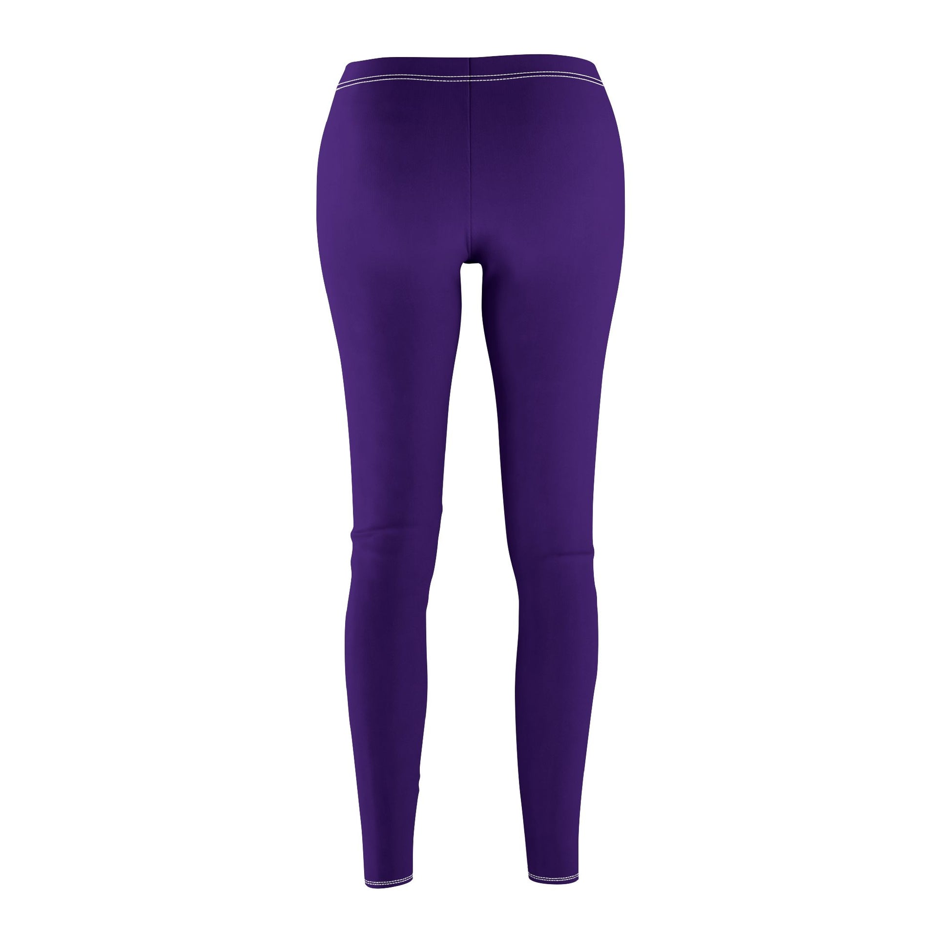 Women's Mid-rise Casual Leggings (AOP) - Eurbanthreadz