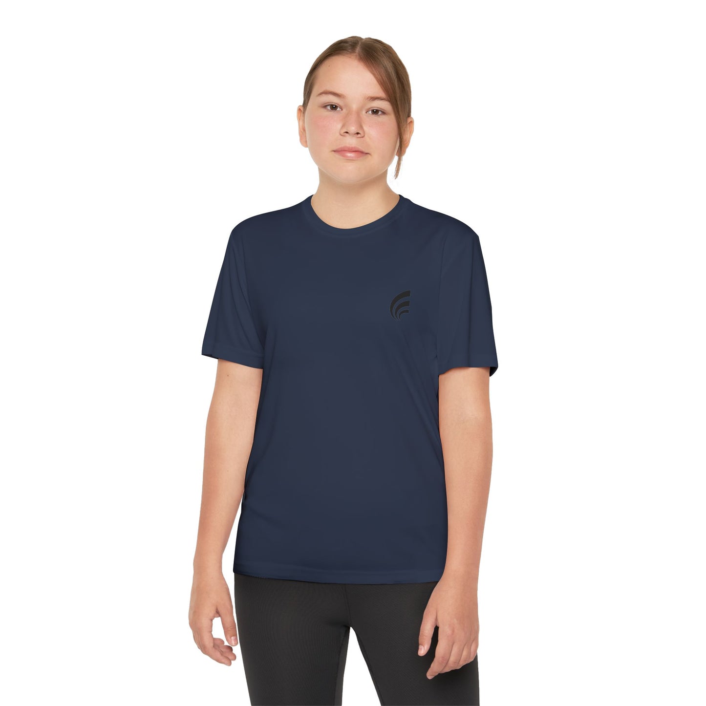 Youth Competitor Performance Tee - Lightweight Athletic Shirt for Active Kids - Eurbanthreadz