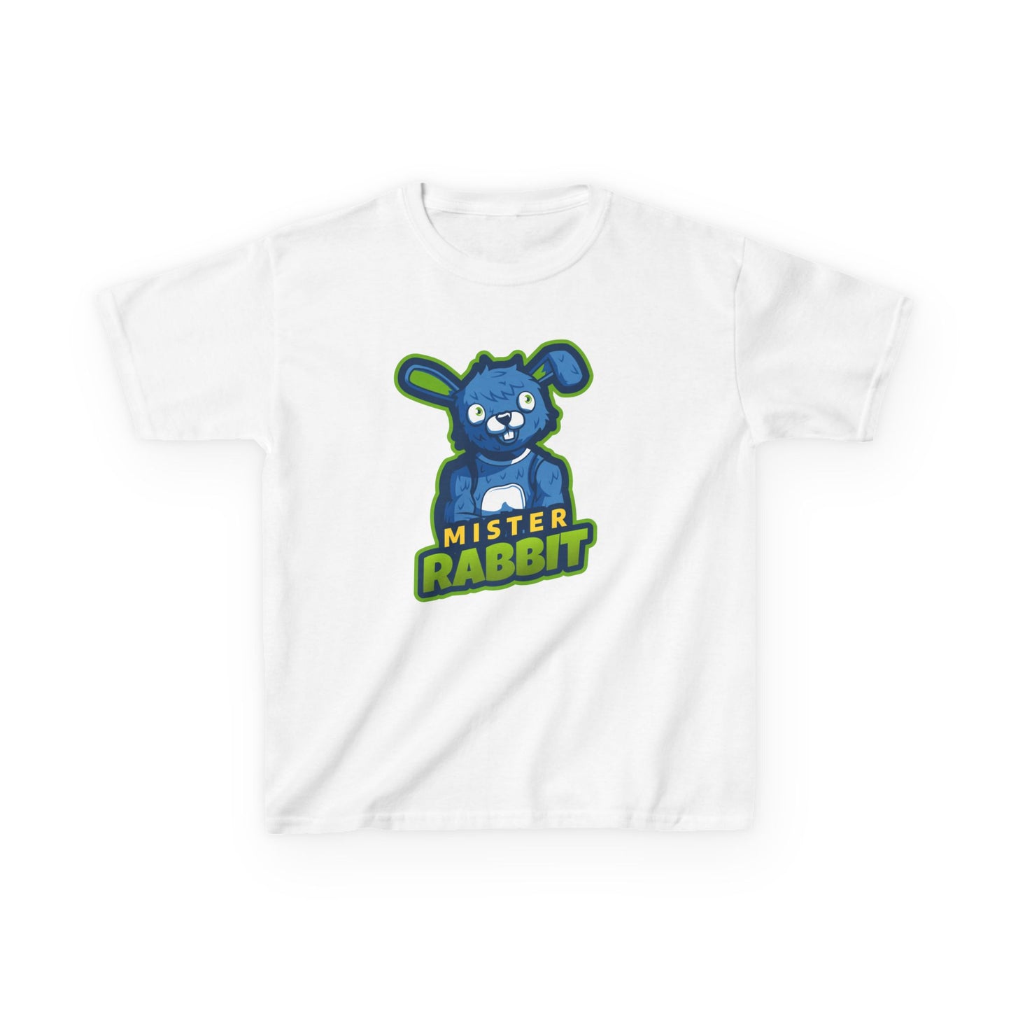 Mister Rabbit Kids Heavy Cotton Tee - Fun Graphic Tee for Playful Children - Eurbanthreadz