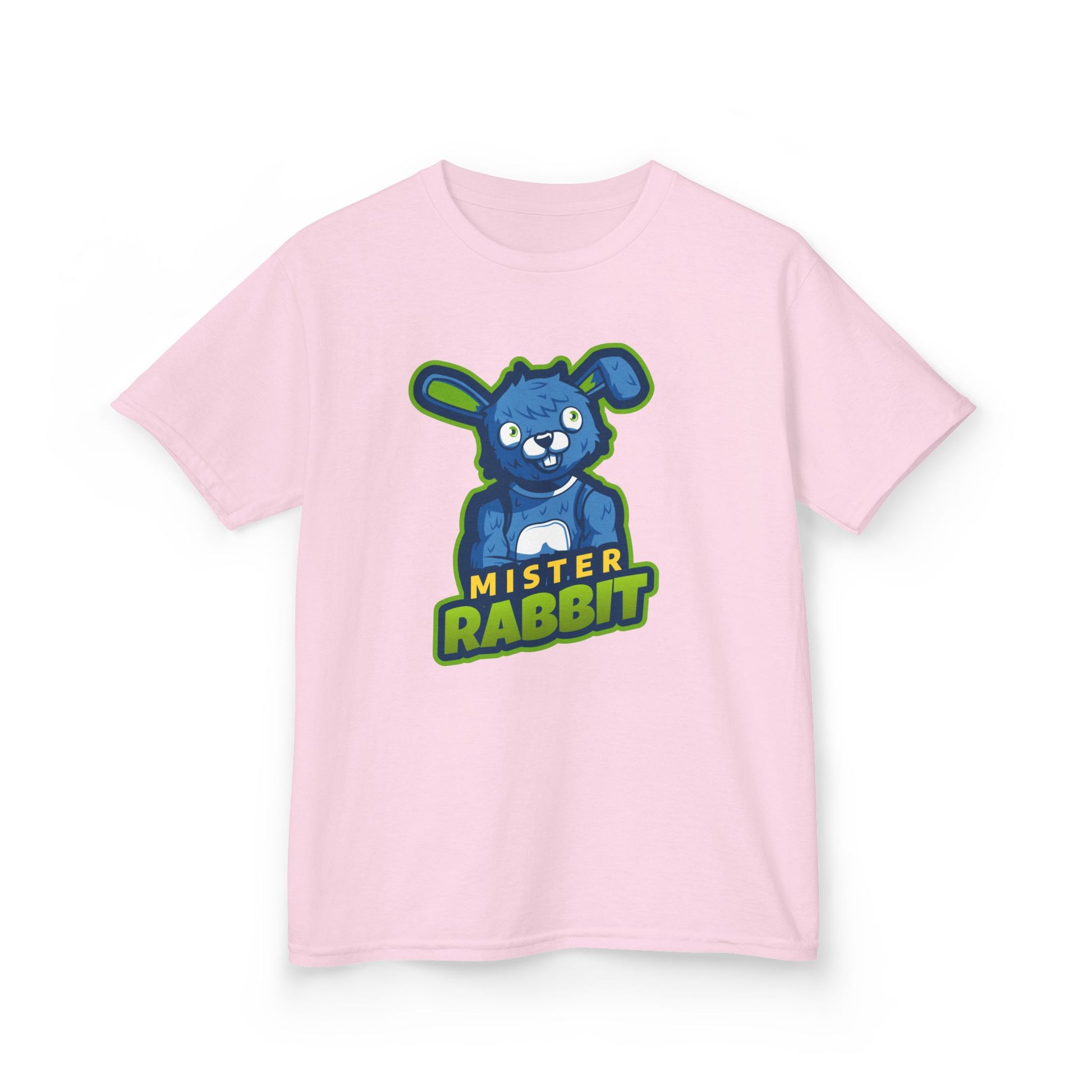 Mister Rabbit Kids Heavy Cotton Tee - Fun Graphic Tee for Playful Children - Eurbanthreadz