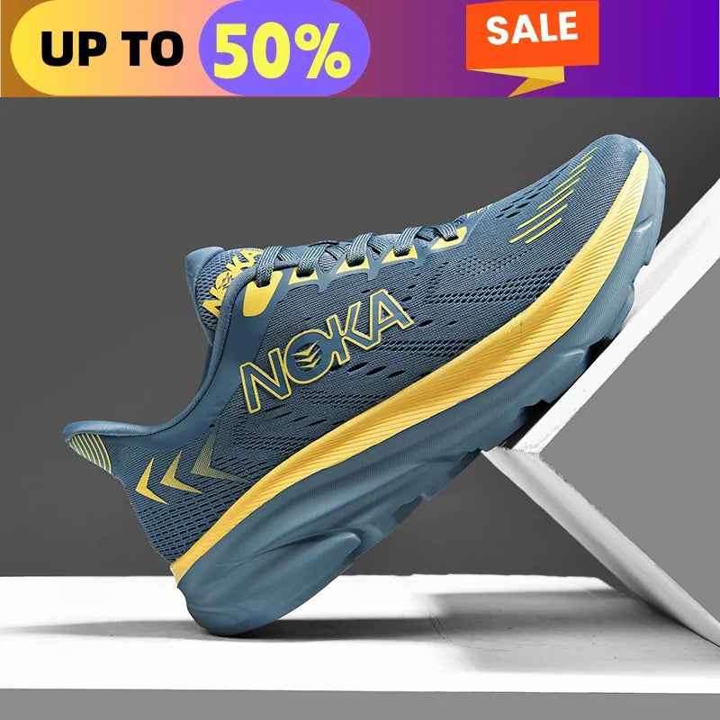 Air Cushion Running Shoes Men Sports Marathon Breathable Lightweight Male Comfortable Athletic Training Outdoor Casual Sneakers