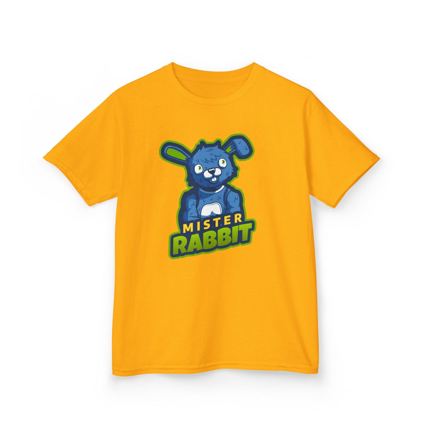 Mister Rabbit Kids Heavy Cotton Tee - Fun Graphic Tee for Playful Children - Eurbanthreadz