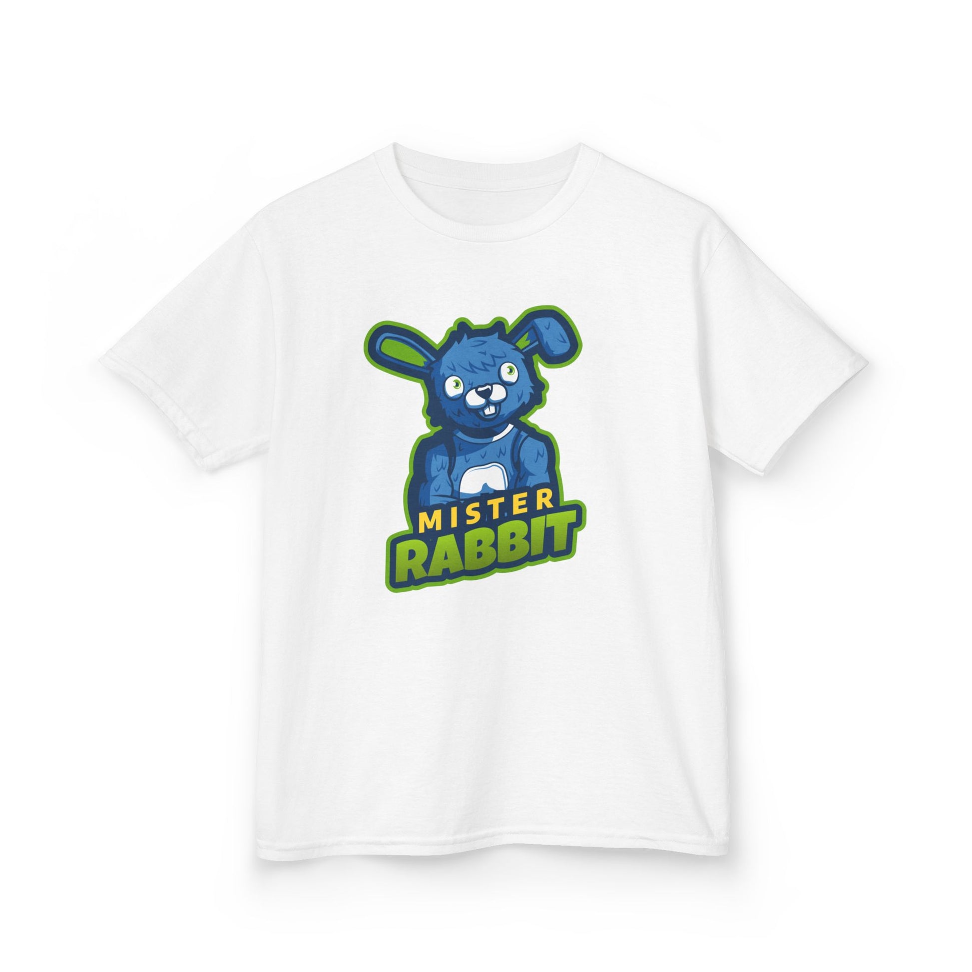 Mister Rabbit Kids Heavy Cotton Tee - Fun Graphic Tee for Playful Children - Eurbanthreadz