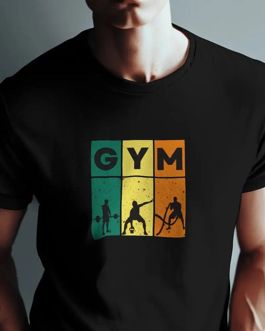 Gym Inspired Workout T Shirt Motivational Rat Style Clothing Vibrant Aspirational Fitness Apparel Inspirational