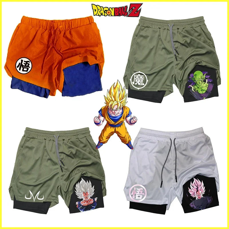 Son Guko Dragon Ball Summer Shorts Pants Anime Figures Children Kids Cosplay Costume Women Men New Beach Pants Kawaii Kids Gift