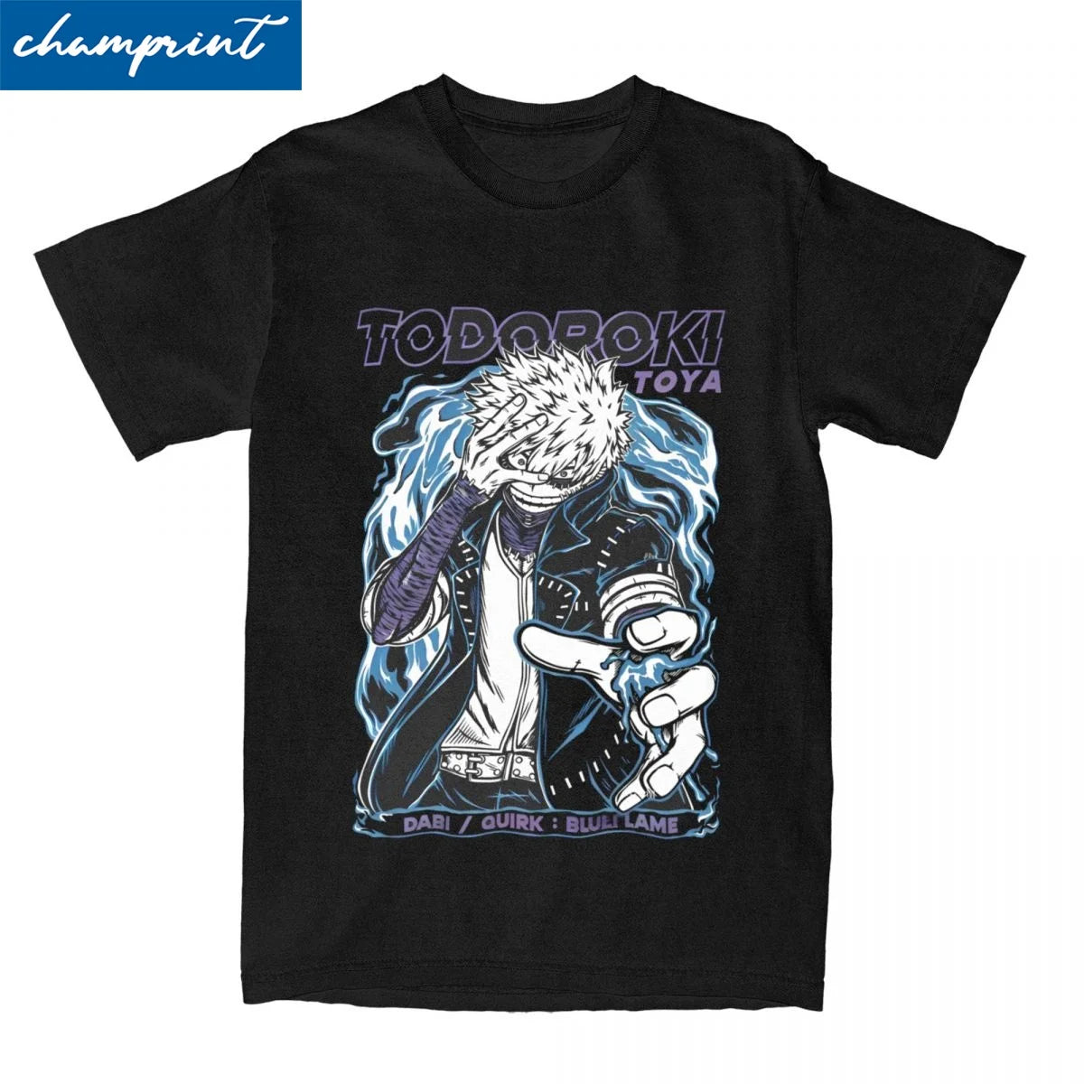 Japanese Manga Anime Graphic T Shirt Men Women's Pure Cotton Vintage T-Shirts Crewneck Tees Short Sleeve Tops Unique