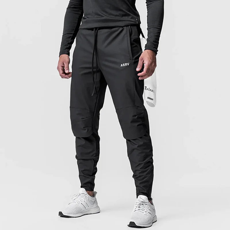 Men's Summer Casual Pants Outdoors Man Gym Fitness Running Sweatpants Quick Drying Jogging Male Sports Trousers Track Pants