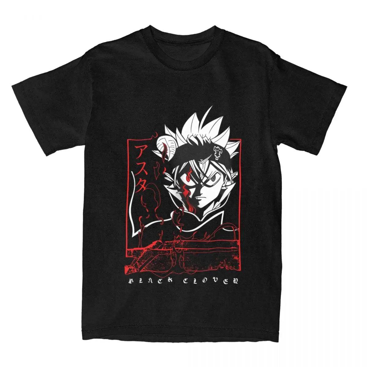 Japanese Manga Anime Graphic T Shirt Men Women's Pure Cotton Vintage T-Shirts Crewneck Tees Short Sleeve Tops Unique